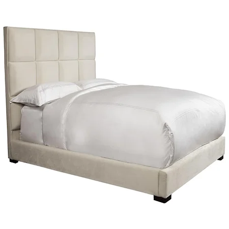 Contemporary Queen Upholstered Bed